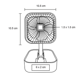 MINI VENTILADOR ARIA