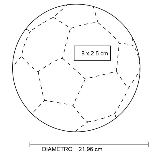 BALÓN DE FUTBOL YAMIL MUNDIAL