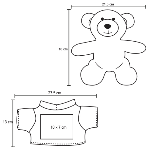 OSO DE PELUCHE SUBLIMABLE BALOO