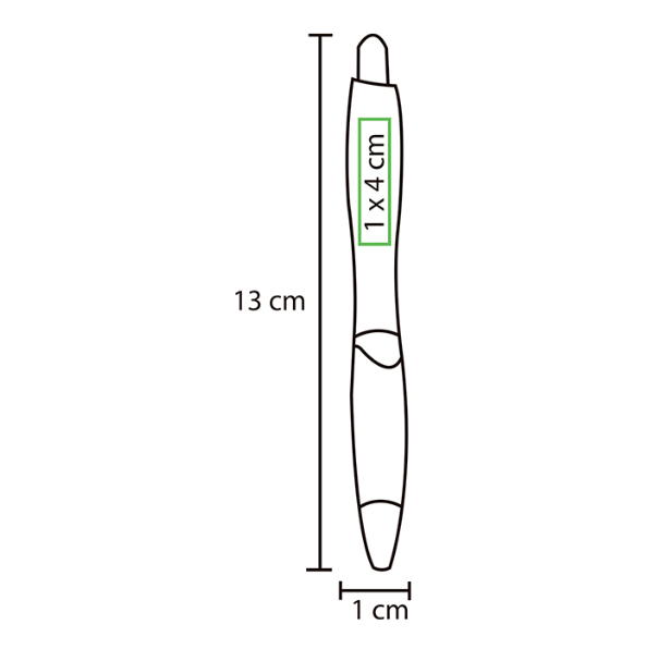 BOLÍGRAFO DE PLÁSTICO