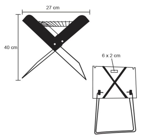 ASADOR PORTÀTIL CAMP