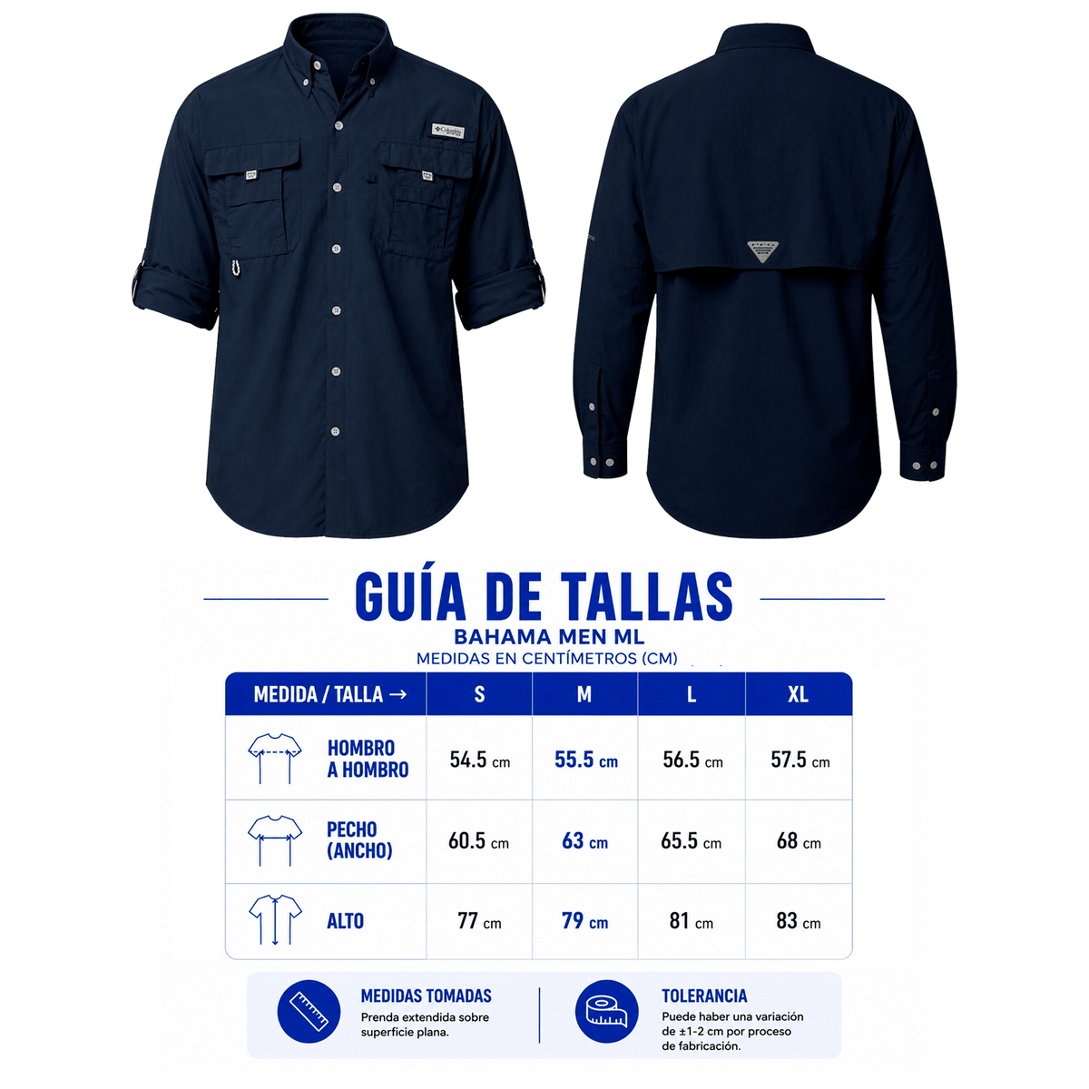 CAMISA BAHAMA MEN ML