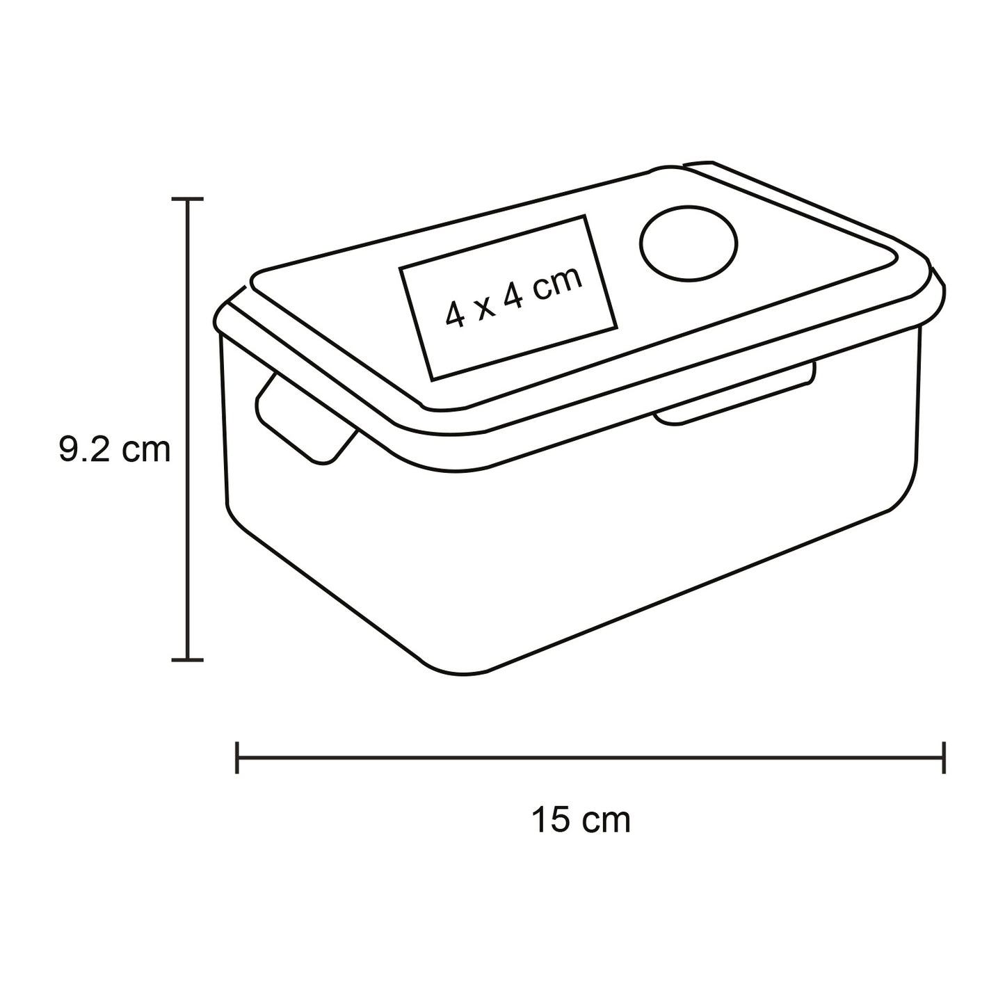 CONTENEDOR DE ALIMENTOS PIBI