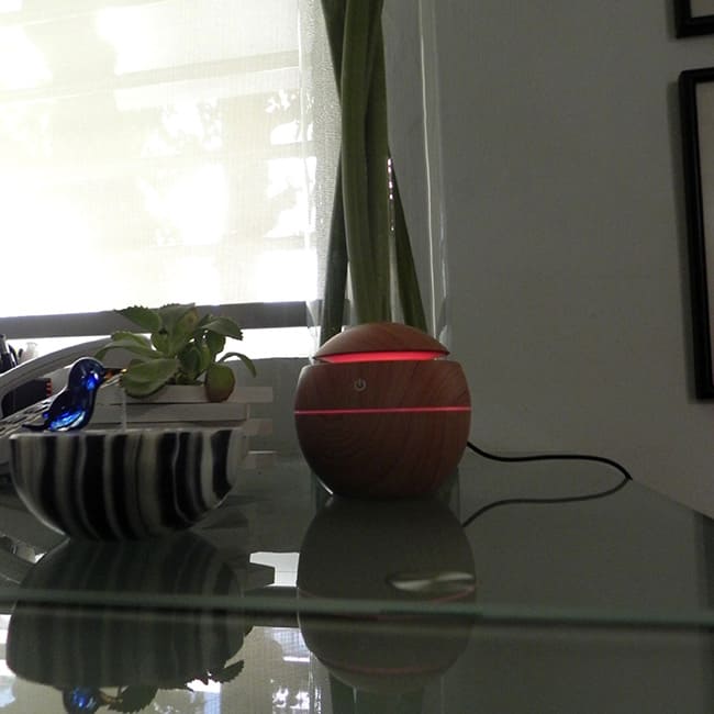 HUMIDIFICADOR VAPORIZADOR REDONDO