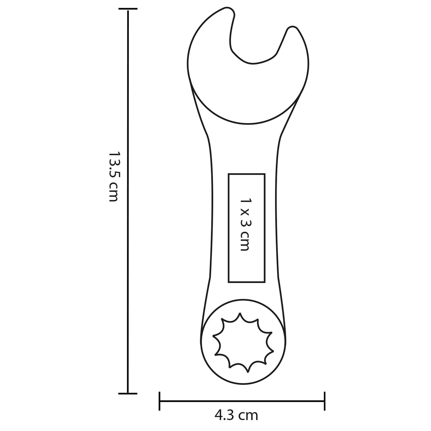 ANTIESTRÉS EN FORMA DE LLAVE