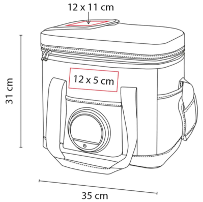 HIELERA CON BOCINA OTTON