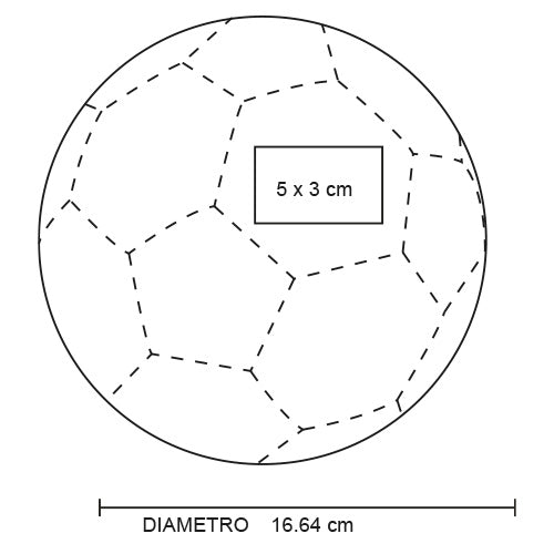 BALÓN DE FÚTBOL PIRLO MUNDIAL
