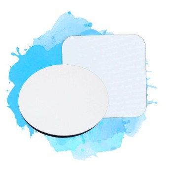 PORTAVASO REDONDO O CUADRADO SUBLIMABLE NEOPRENO