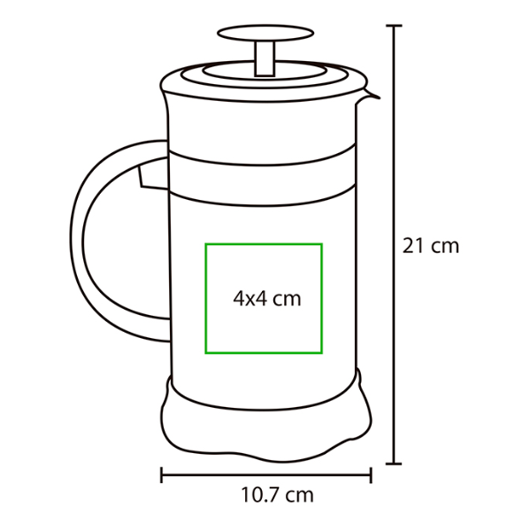 PRENSA FRANCESA DE 1,000 ML