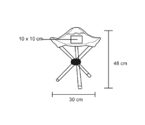 SILLA BANCO TRIPIE SIEDITI