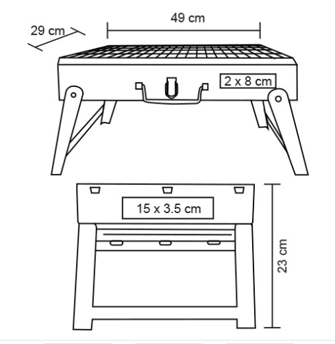 ASADOR PORTÀTIL STEAK
