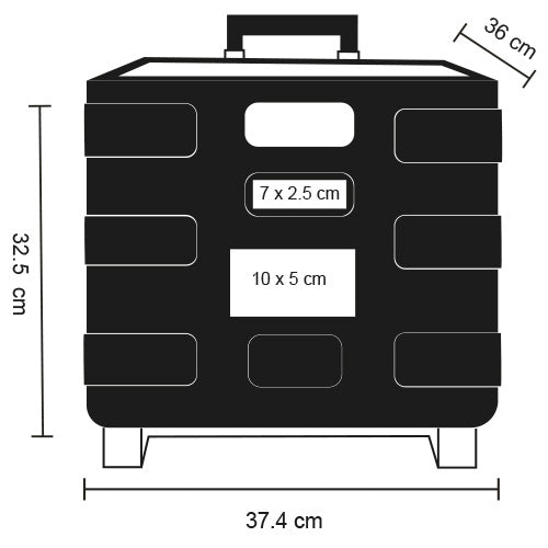 CARRITO PLEGABLE PORTÁTIL TESCO