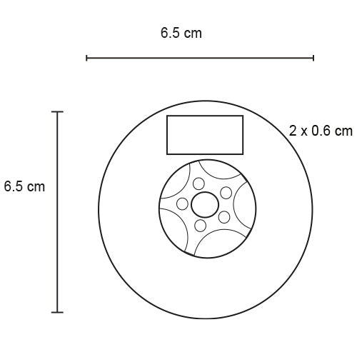 ANTIESTRÉS EN FORMA DE LLANTA TIRE