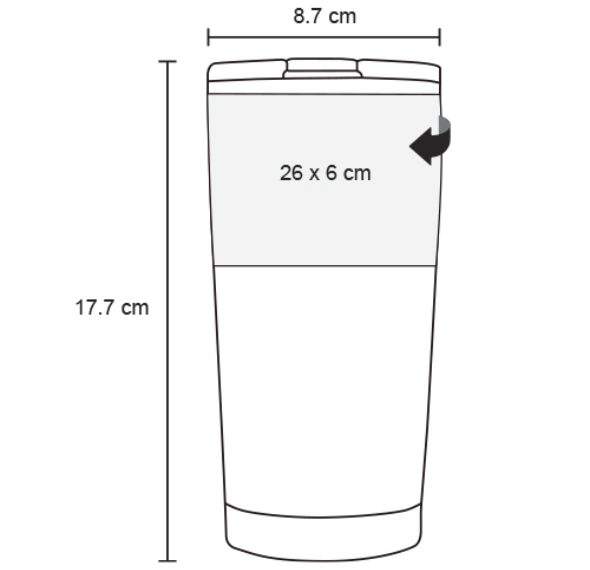 TERMO SUBLIMABLE TIZIANO