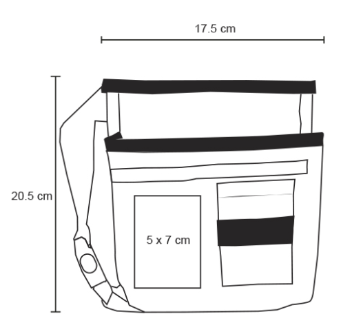 CINTURÓN PORTA HERRAMIENTAS TRUP
