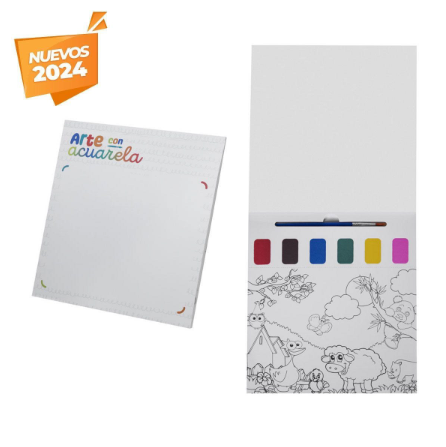 ESCOLARES LIBRETA CON ACUARELAS KLIMPT