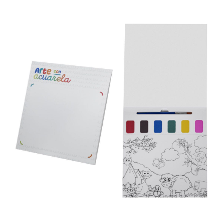 ESCOLARES LIBRETA CON ACUARELAS KLIMPT