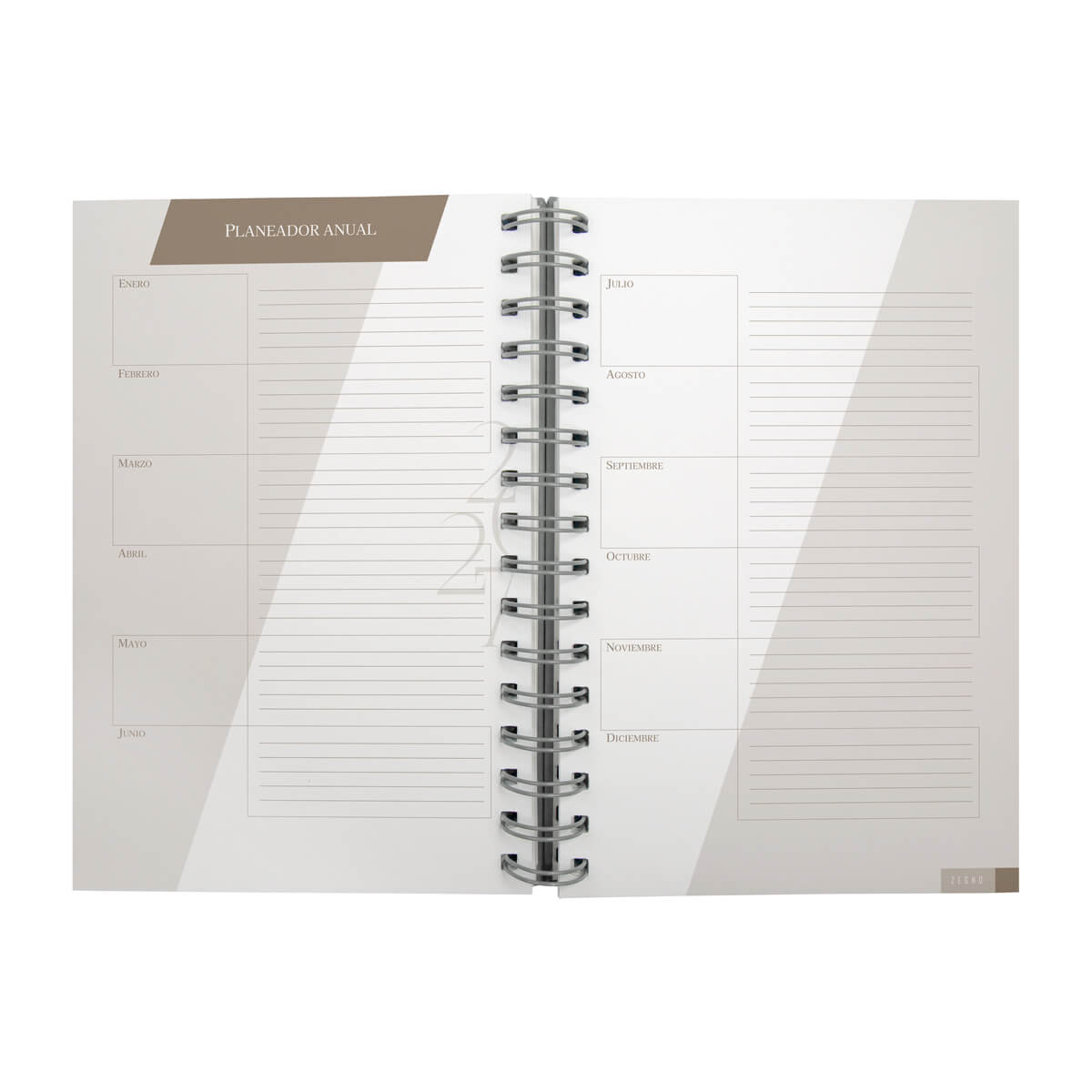 AGENDA DIARIA LETTE 2027