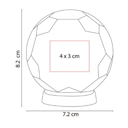 ALCANCÍA EN FORMA DE BALÓN