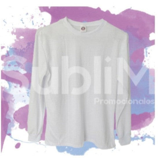 PLAYERA SUBLIMABLE UNISEX MANGA LARGA