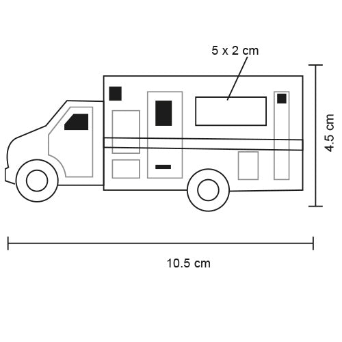ANTIESTRÉS DE AMBULANCIA RESCUE