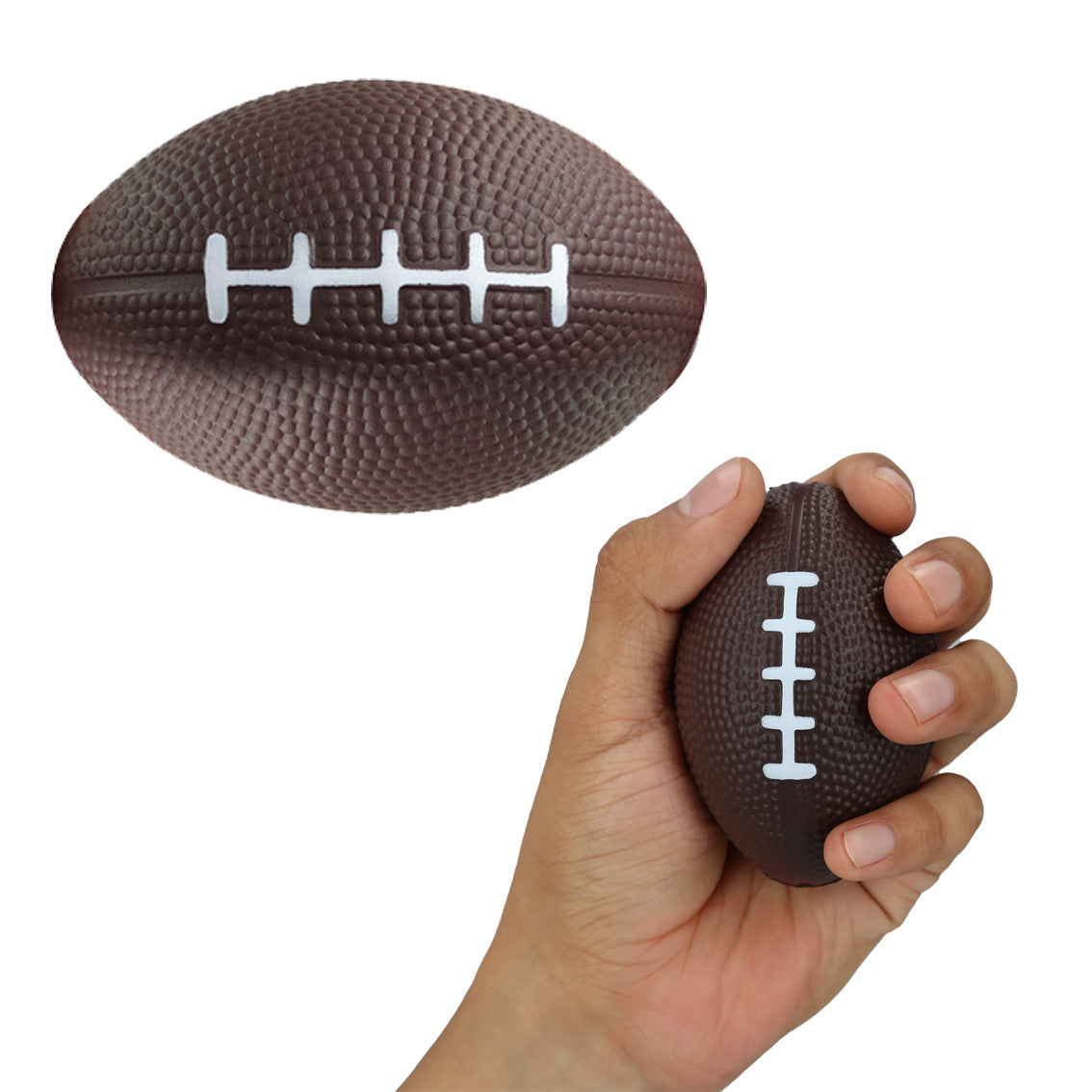 ANTIESTRÉS EN FORMA DE PELOTA DE FUTBOL AMERICANO