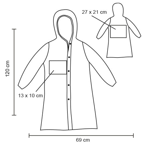 IMPERMEABLE AZTECA MUNDIAL