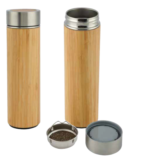 TERMO METÁLICO BAMBOO IMPRESIÓN FULL COLOR 360