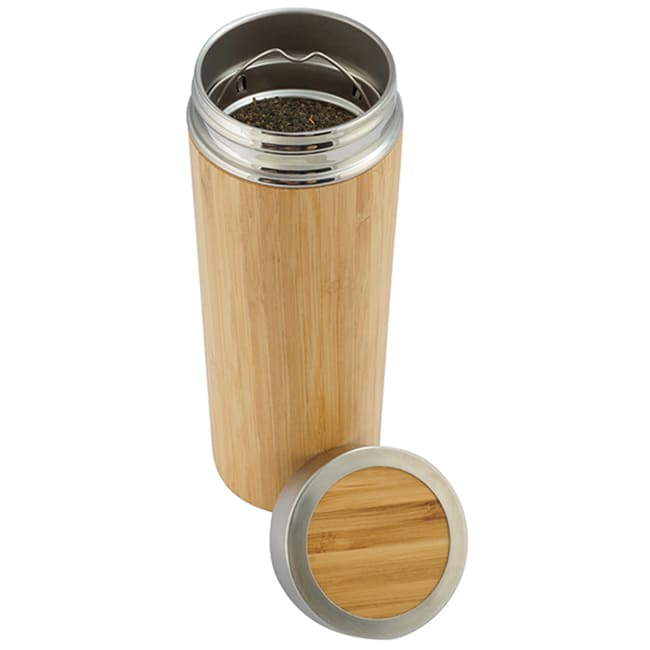 TERMO METÁLICO BAMBOO IMPRESIÓN FULL COLOR 360