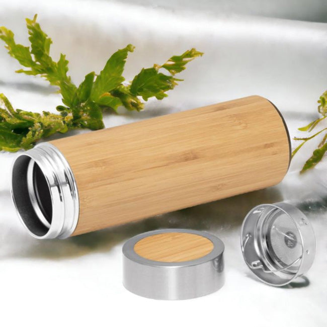 TERMO METÁLICO BAMBOO IMPRESIÓN FULL COLOR 360