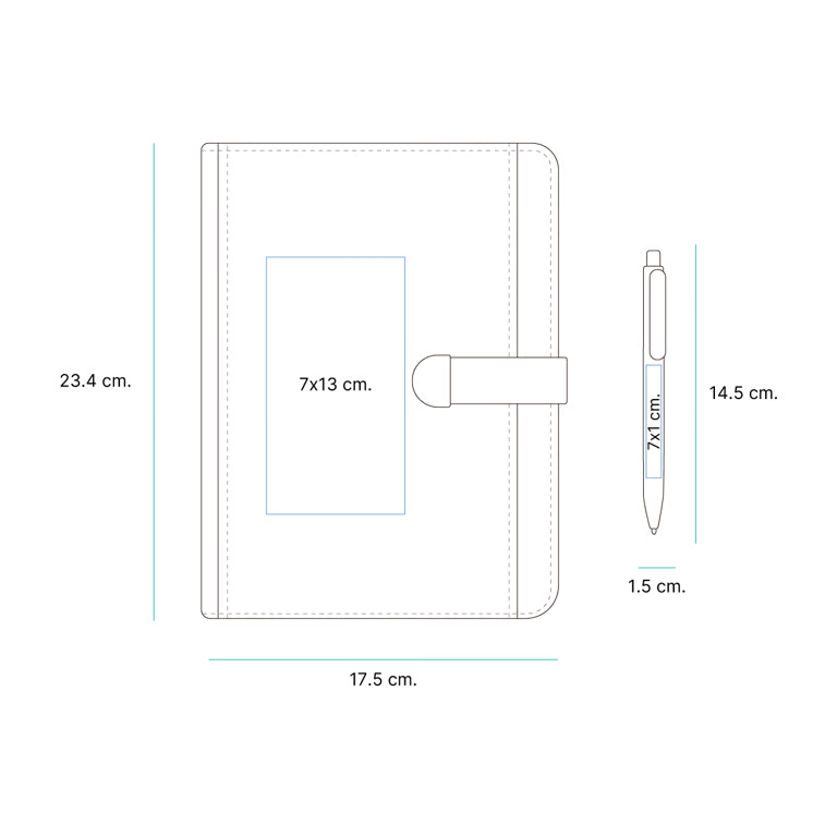 SET DE AGENDA PREMIUM BATI