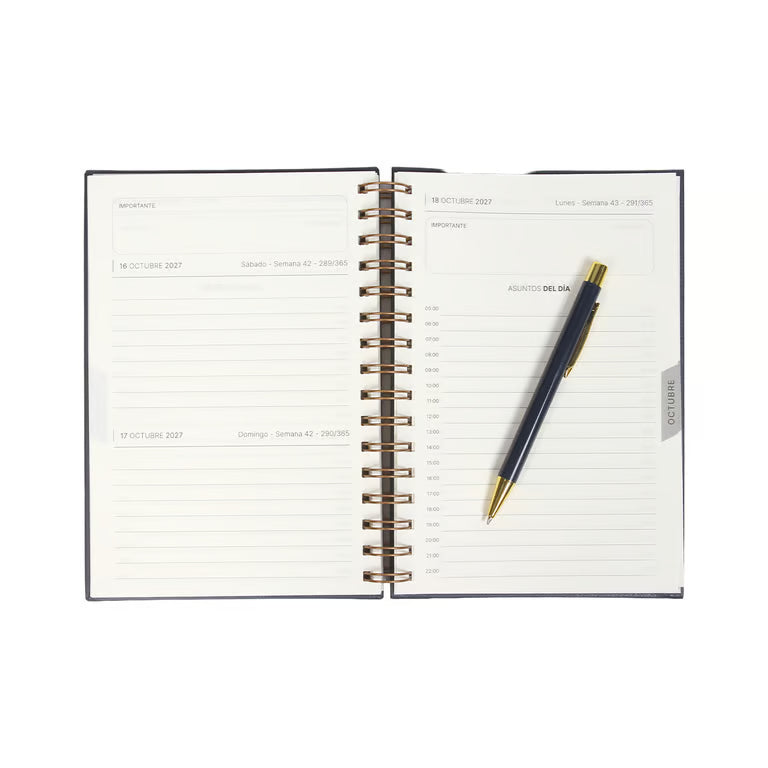 SET DE AGENDA DIARIA BERNETTI