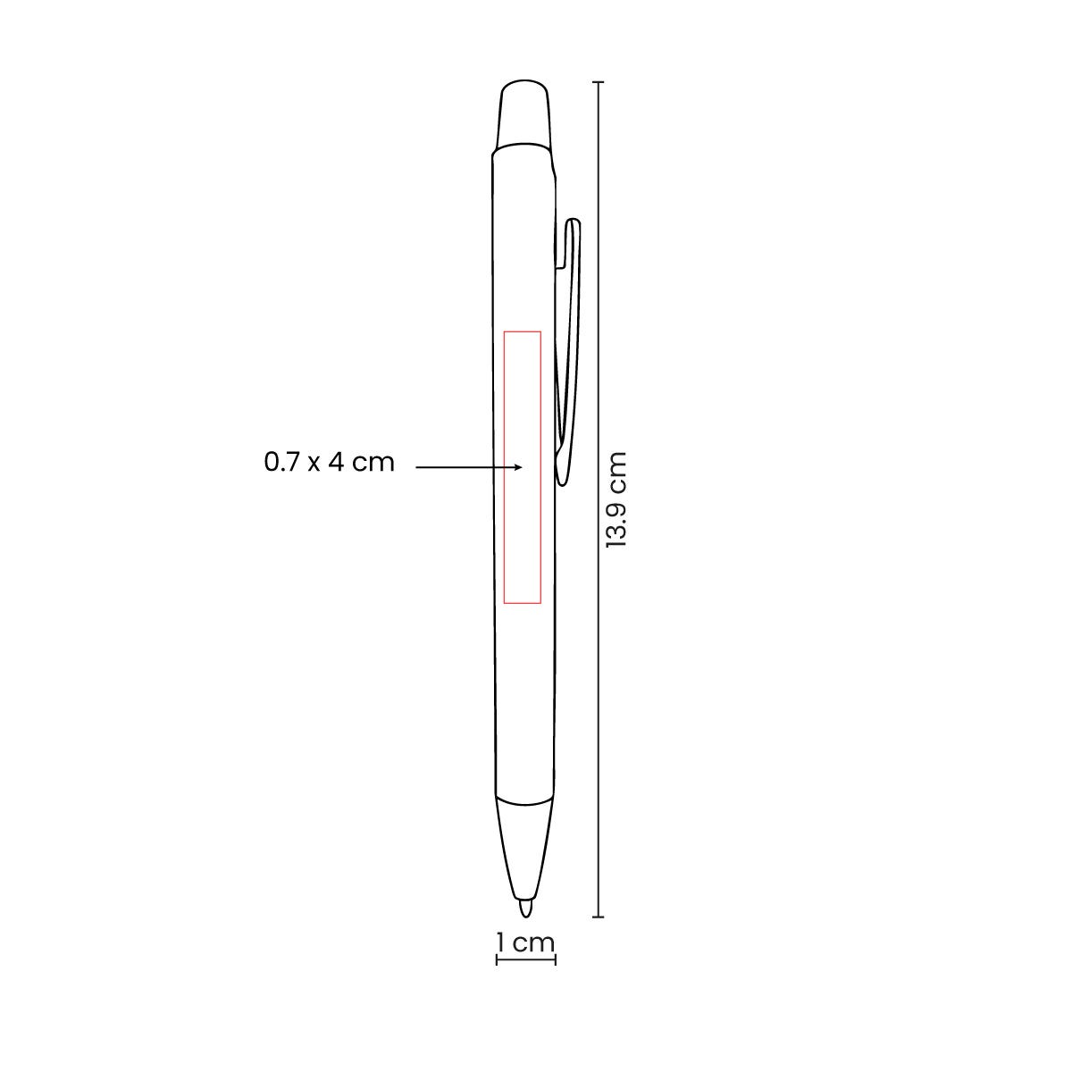 BOLÍGRAFO METÁLICO SOCCER MUNDIAL