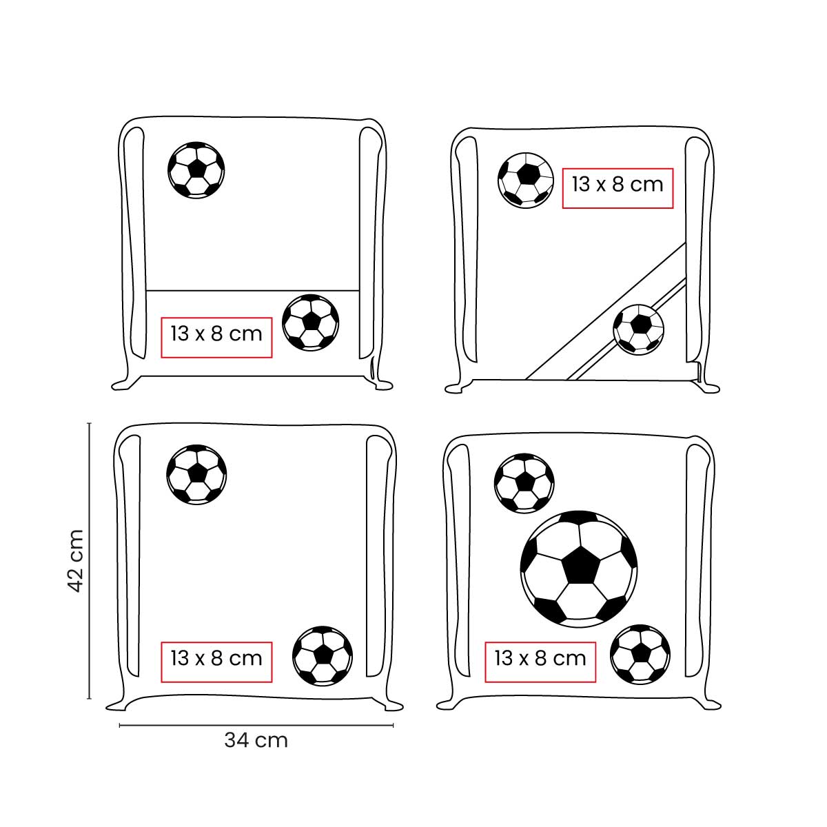 BOLSA-MOCHILA MÁGICA SOCCER MUNDIAL