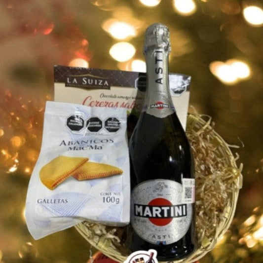 CANASTA CESTA FESTIVA BURBUJEANTE