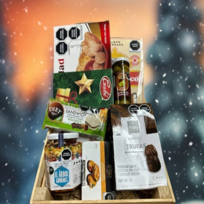 CANASTA NAVIDEÑA DE LUJO