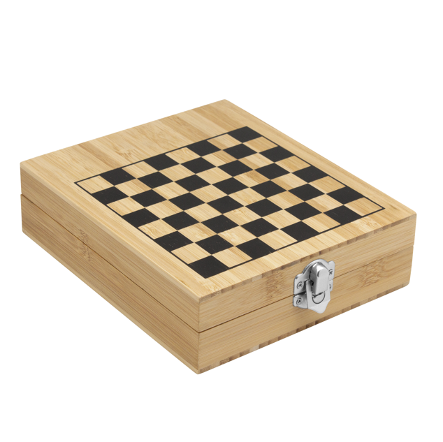 SET DE VINOS CON JUEGO DE AJEDREZ "CHESSY"