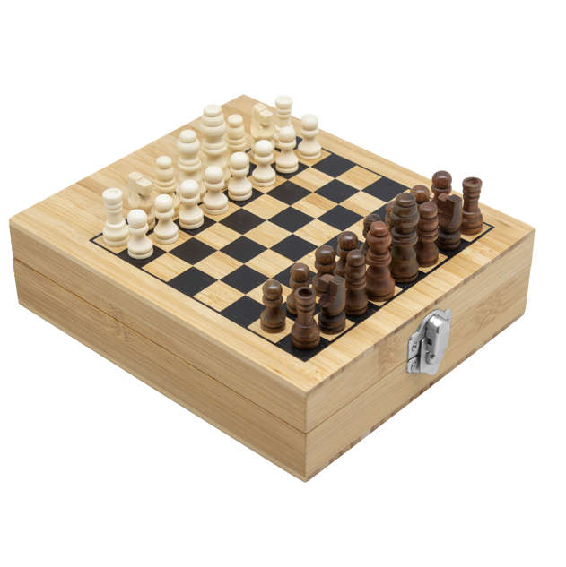SET DE VINOS CON JUEGO DE AJEDREZ "CHESSY"