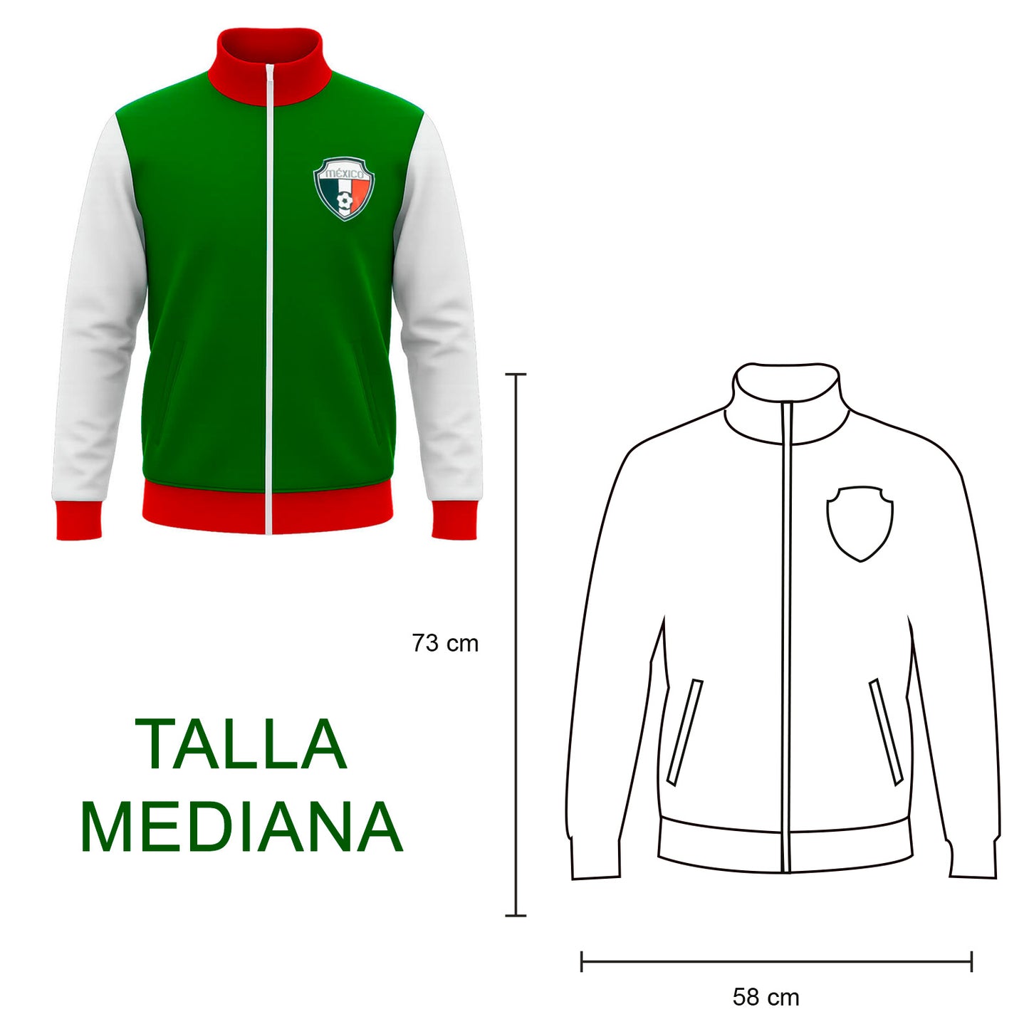 SUDADERA CHILENA MUNDIAL