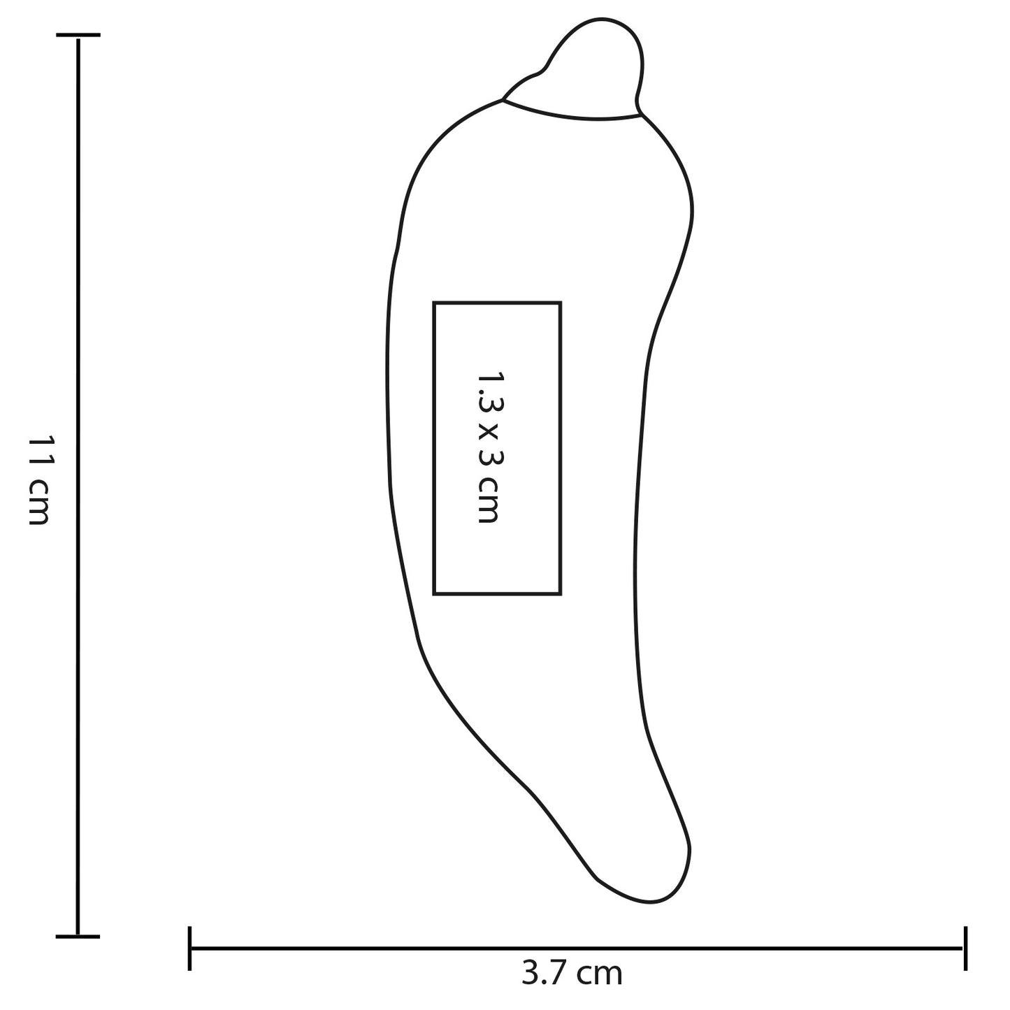 ANTIESTRÉS EN FORMA DE CHILE
