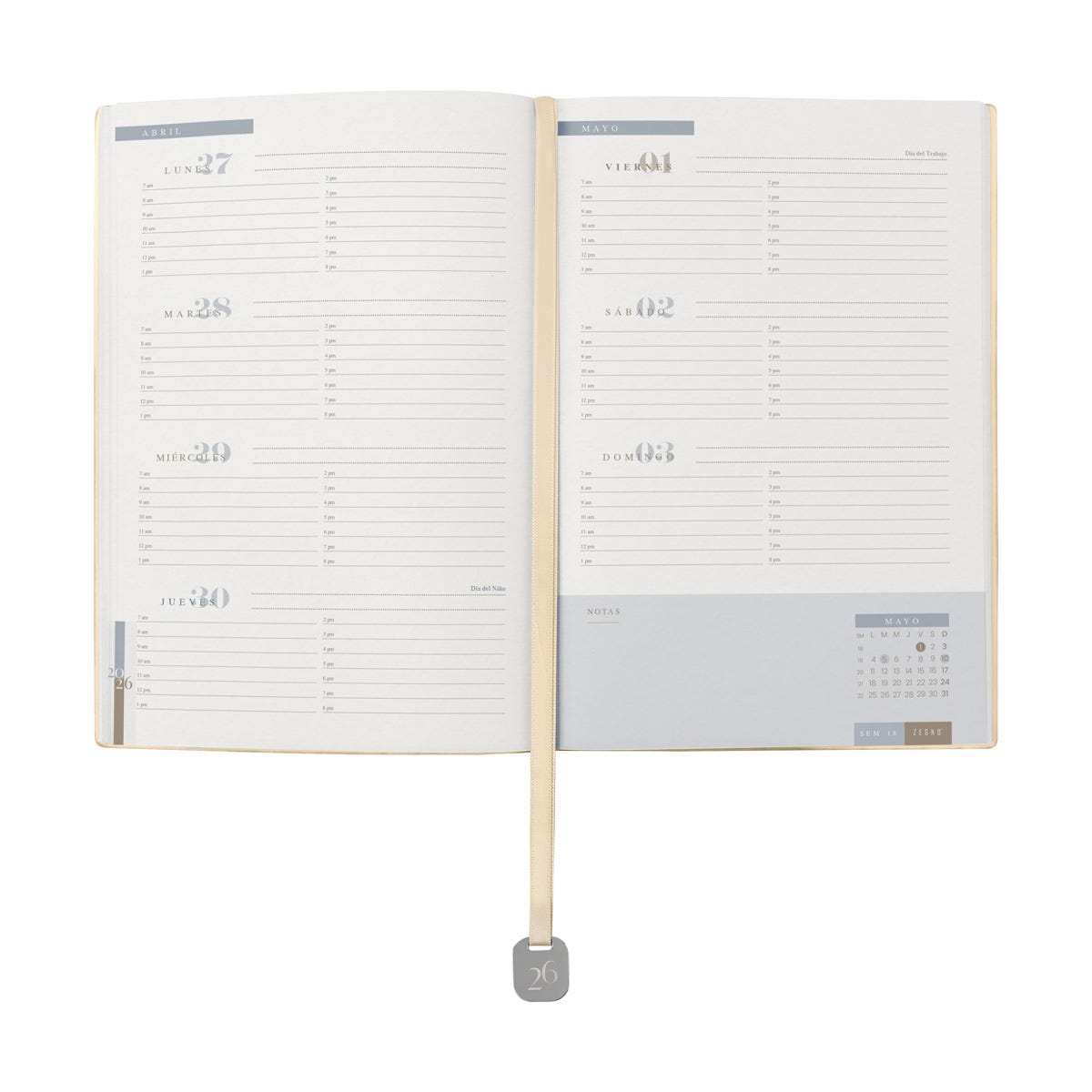 AGENDA SEMANAL CLÁSICA 2026