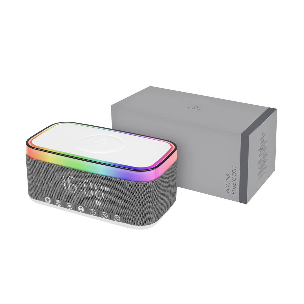 RELOJ-BOCINA MULTIFUNCIONAL CORY