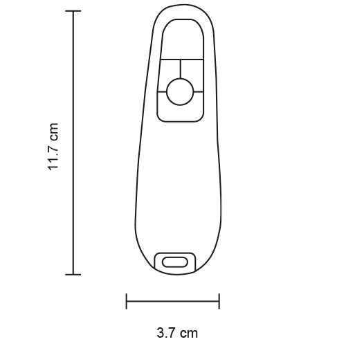 CONTROL INALÁMBRICO CREATO