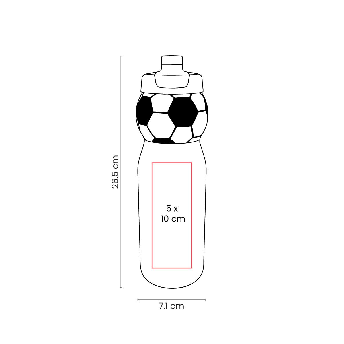 CILINDRO DEPORTIVO SOCCER MUNDIAL