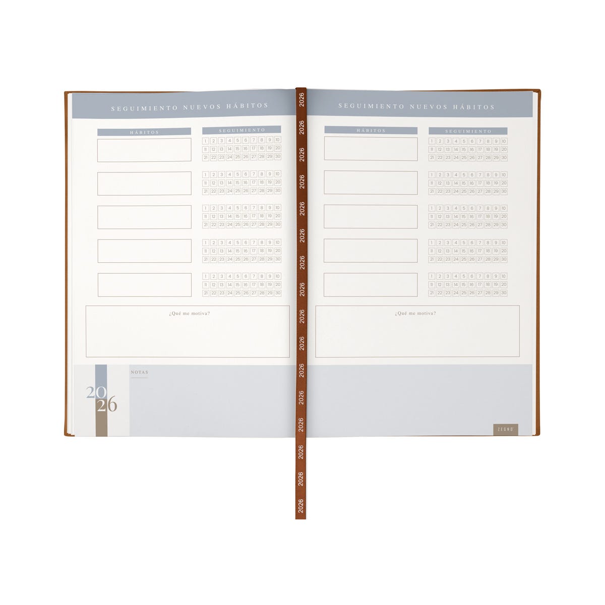 AGENDA DIARIA CLÁSICA 2026