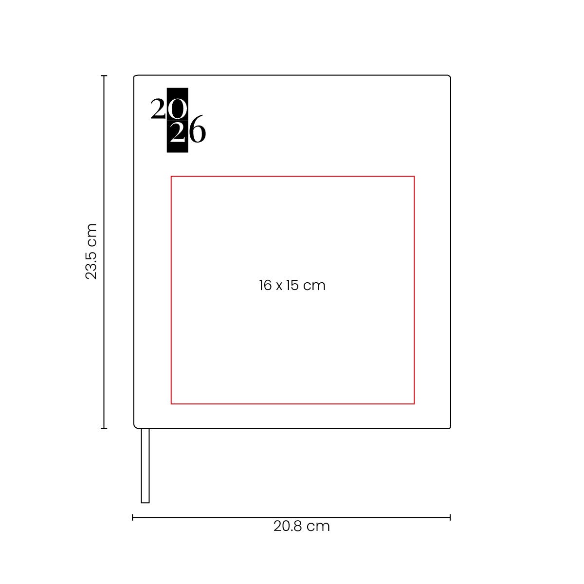 AGENDA EJECUTIVA CLÁSICA 2026