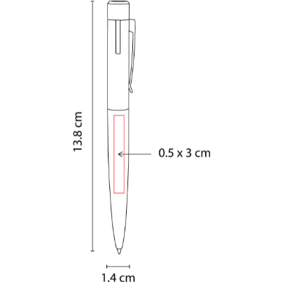 BOLÍGRAFO USB 8GB ELZ