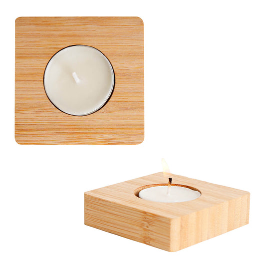 PORTAVELAS DE BAMBÚ FLAME