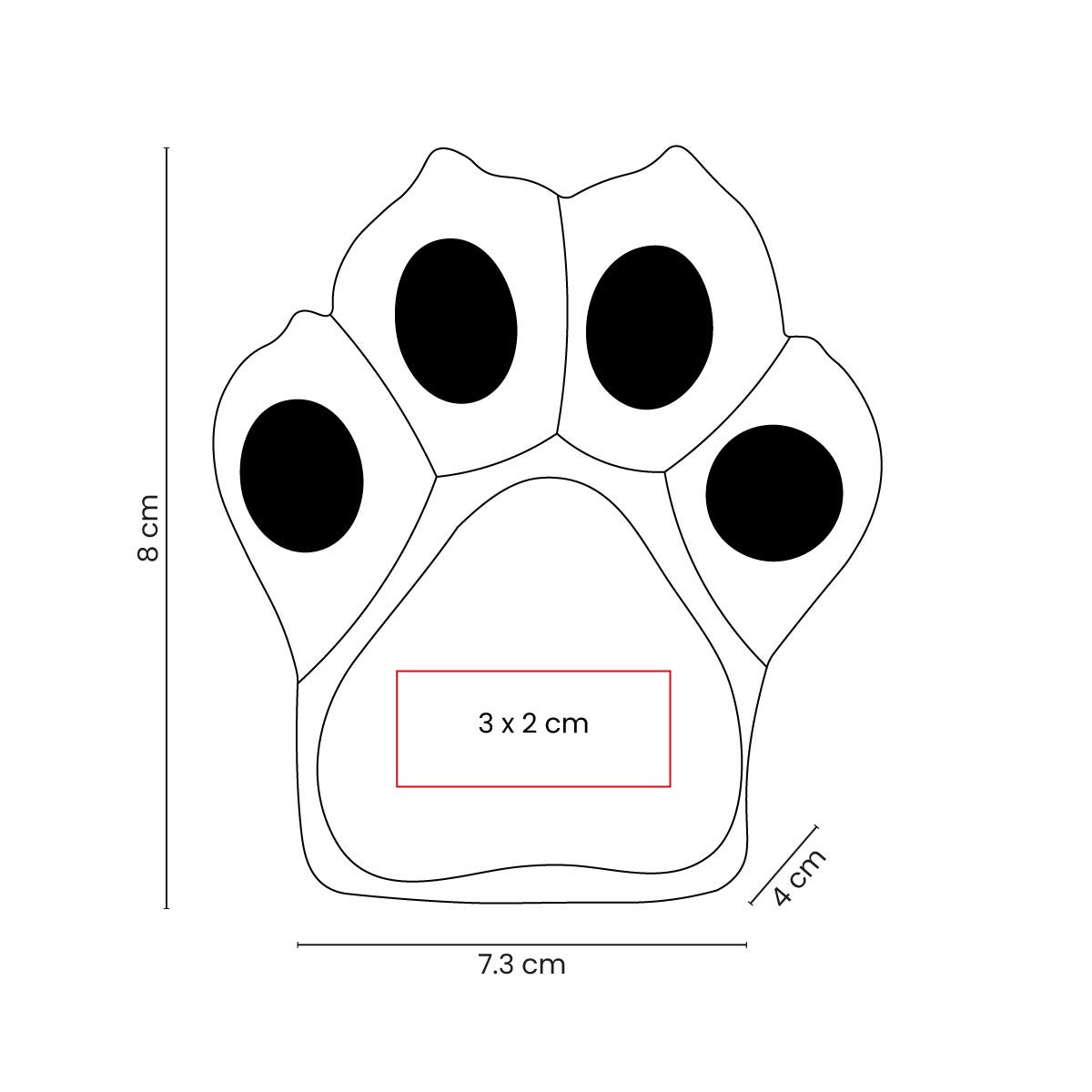 ANTIESTRÉS HUELLITA