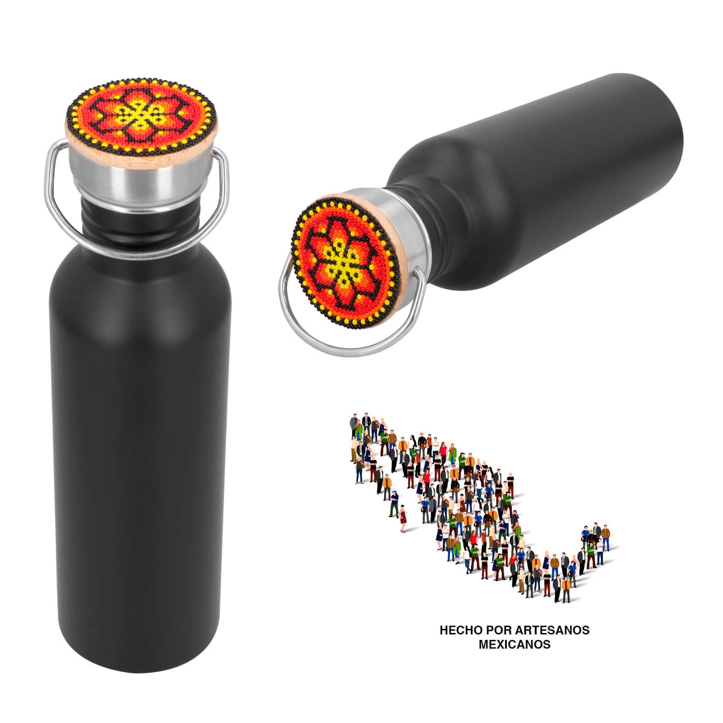 CILINDRO HUICHOL SIQUEIROS